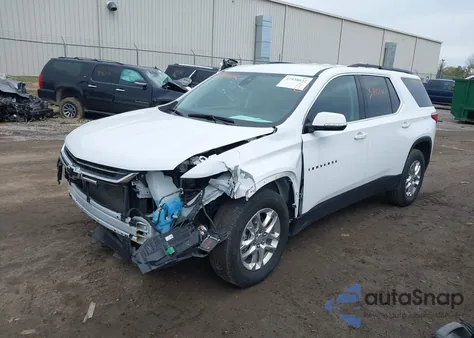 2020 Chevrolet Traverse Fwd Lt Cloth из США, поврежденный, VIN 1GNERGKW2LJ318780